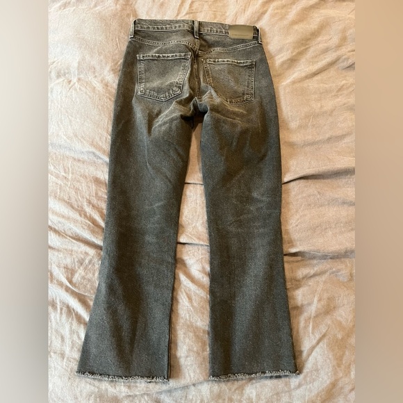 Citizens of Humanity, Isola cropped boot in “stormy”. Size 26. Worn once! - Picture 11 of 13